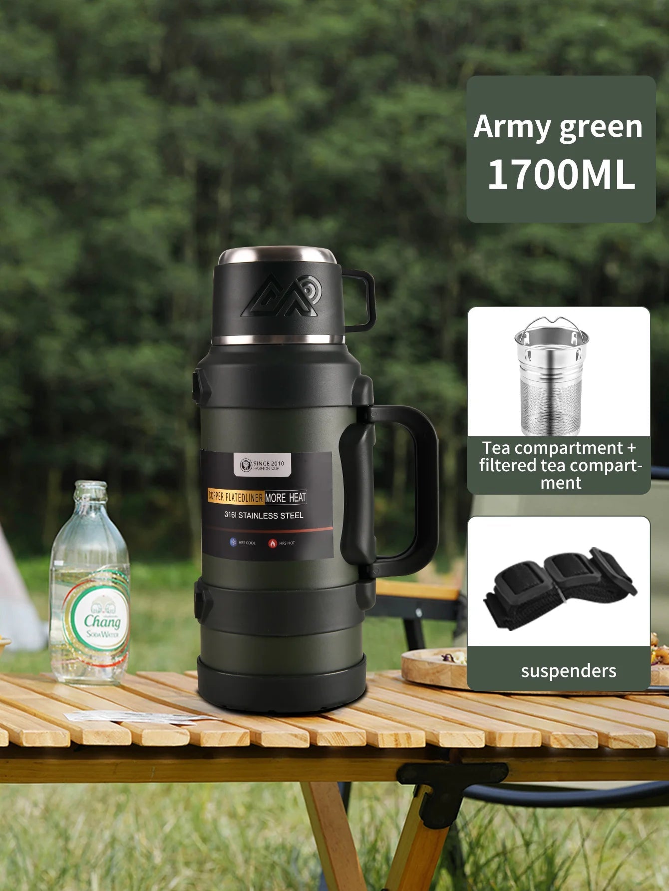 BOUTEILLE ISOTHERME - Camping Vacances