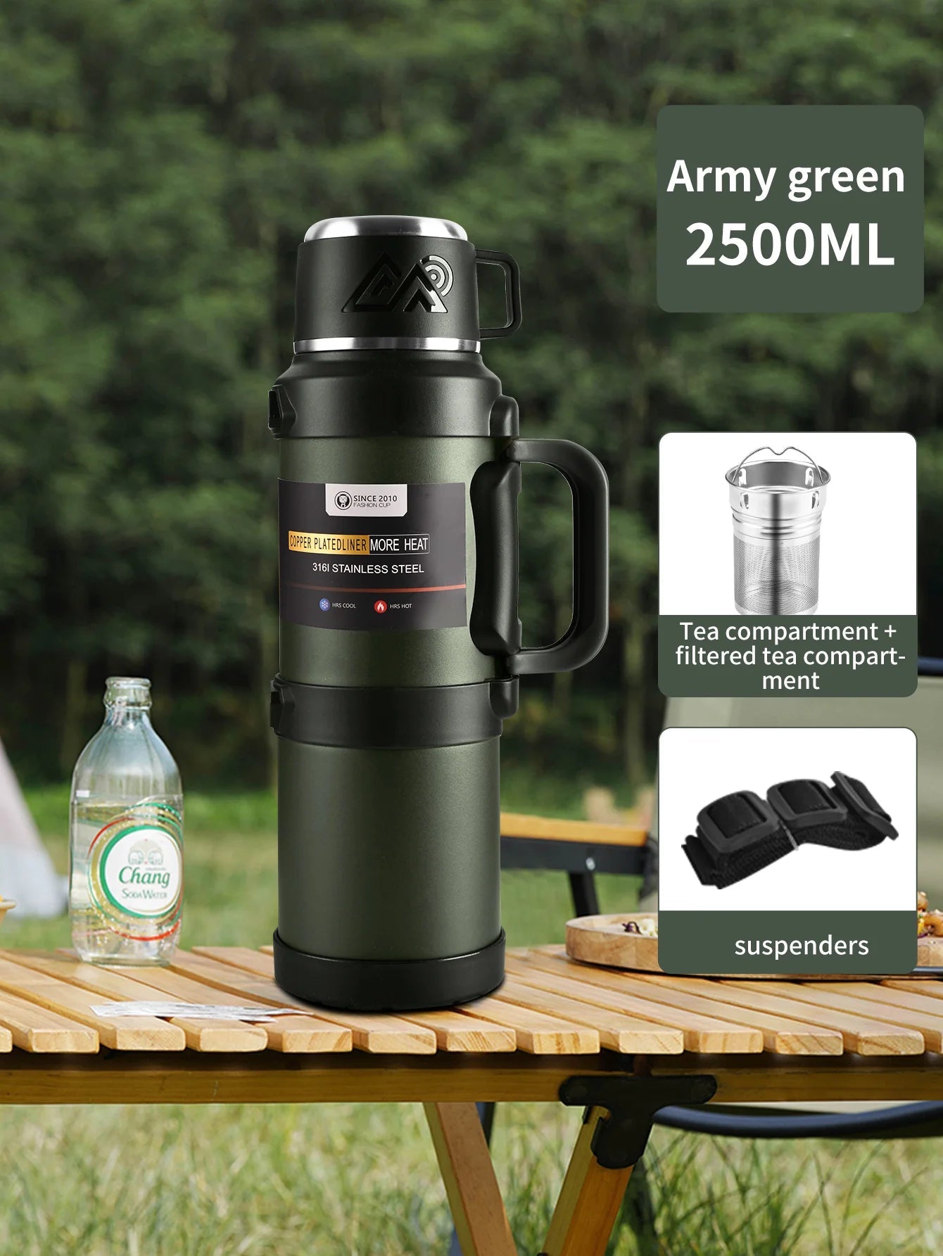 BOUTEILLE ISOTHERME - Camping Vacances