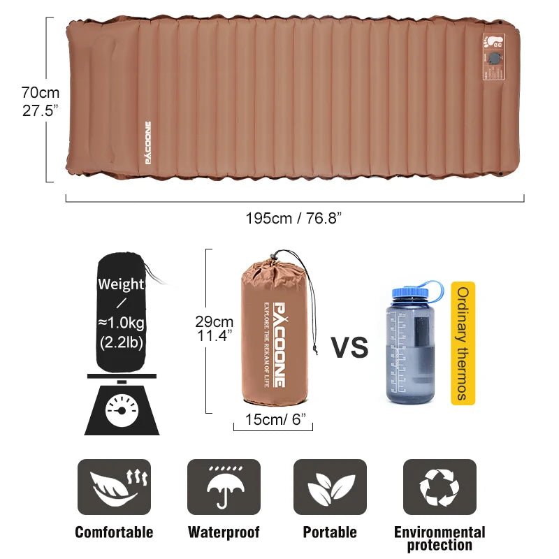 MATELAS GONFLABLE - Camping Vacances