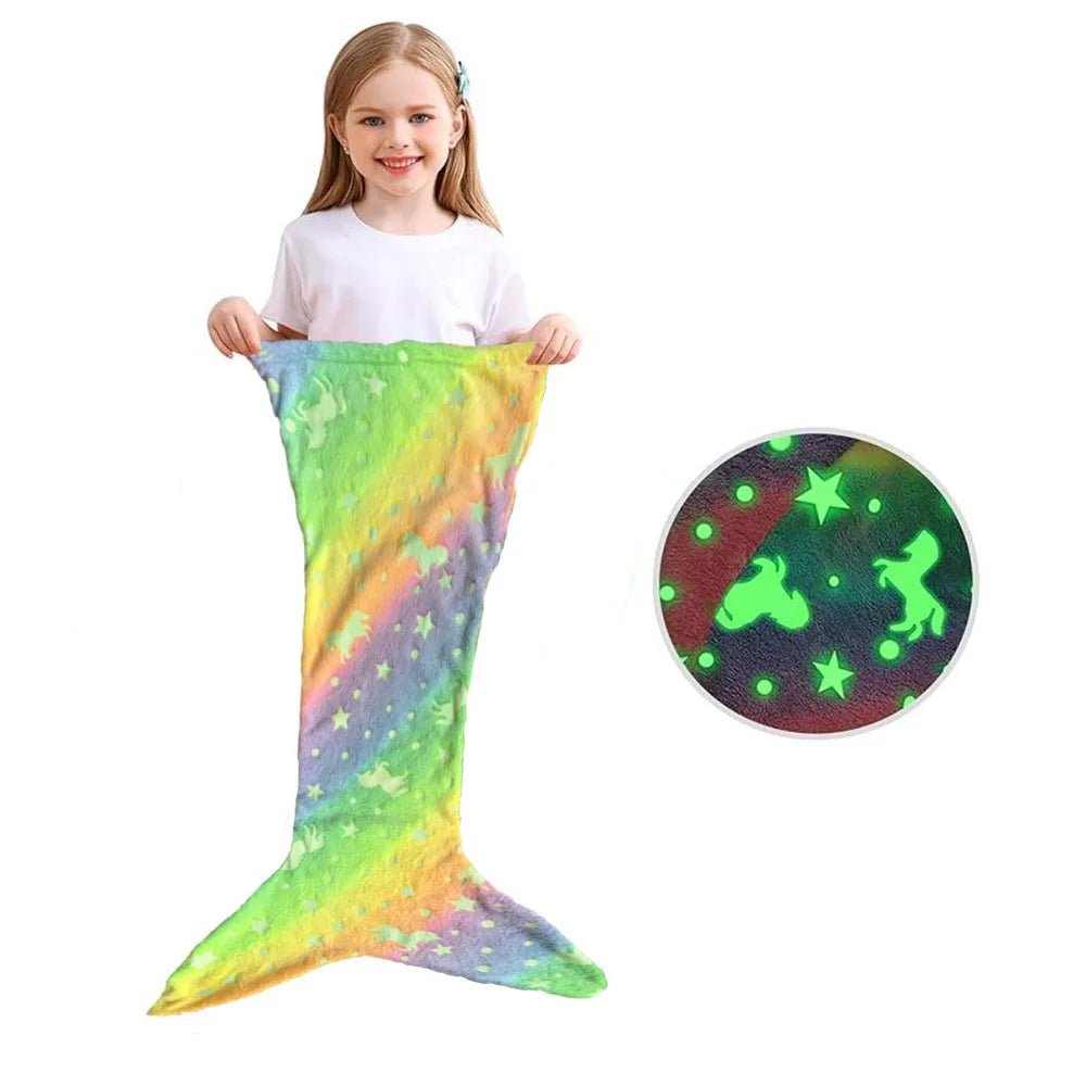 SAC DE COUCHAGE | enfant sirene - Camping Vacances