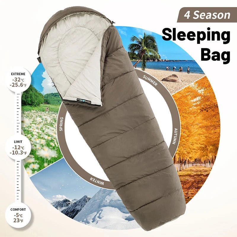 SAC DE COUCHAGE GRAND FROID - Camping Vacances