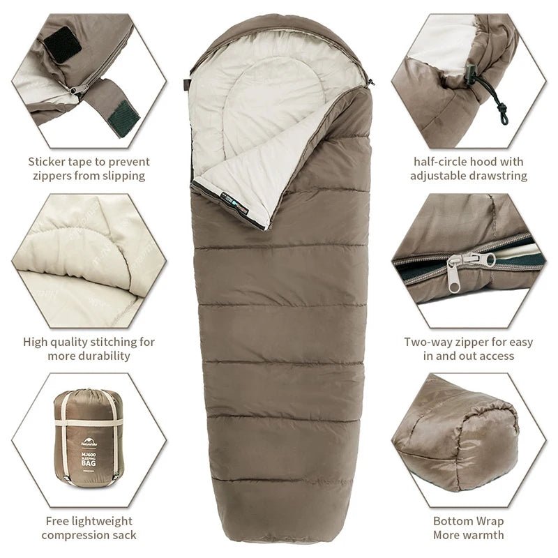 SAC DE COUCHAGE GRAND FROID - Camping Vacances