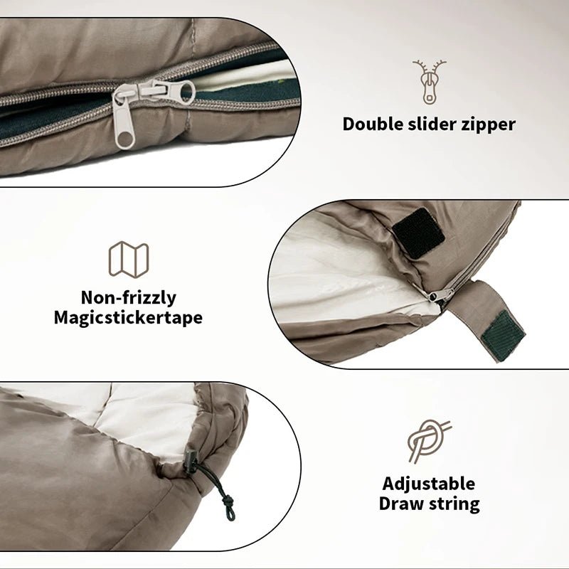 SAC DE COUCHAGE GRAND FROID - Camping Vacances