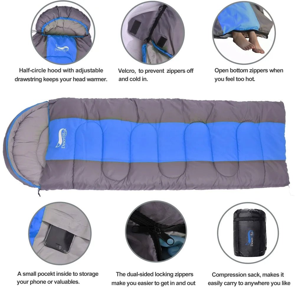 SAC DE COUCHAGE LEGER - Camping Vacances