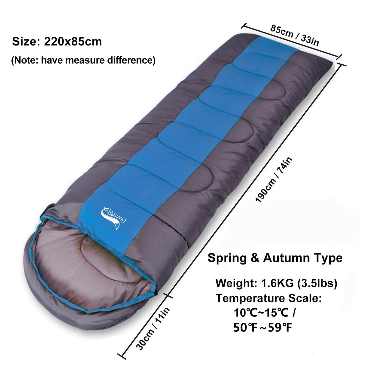 SAC DE COUCHAGE LEGER - Camping Vacances