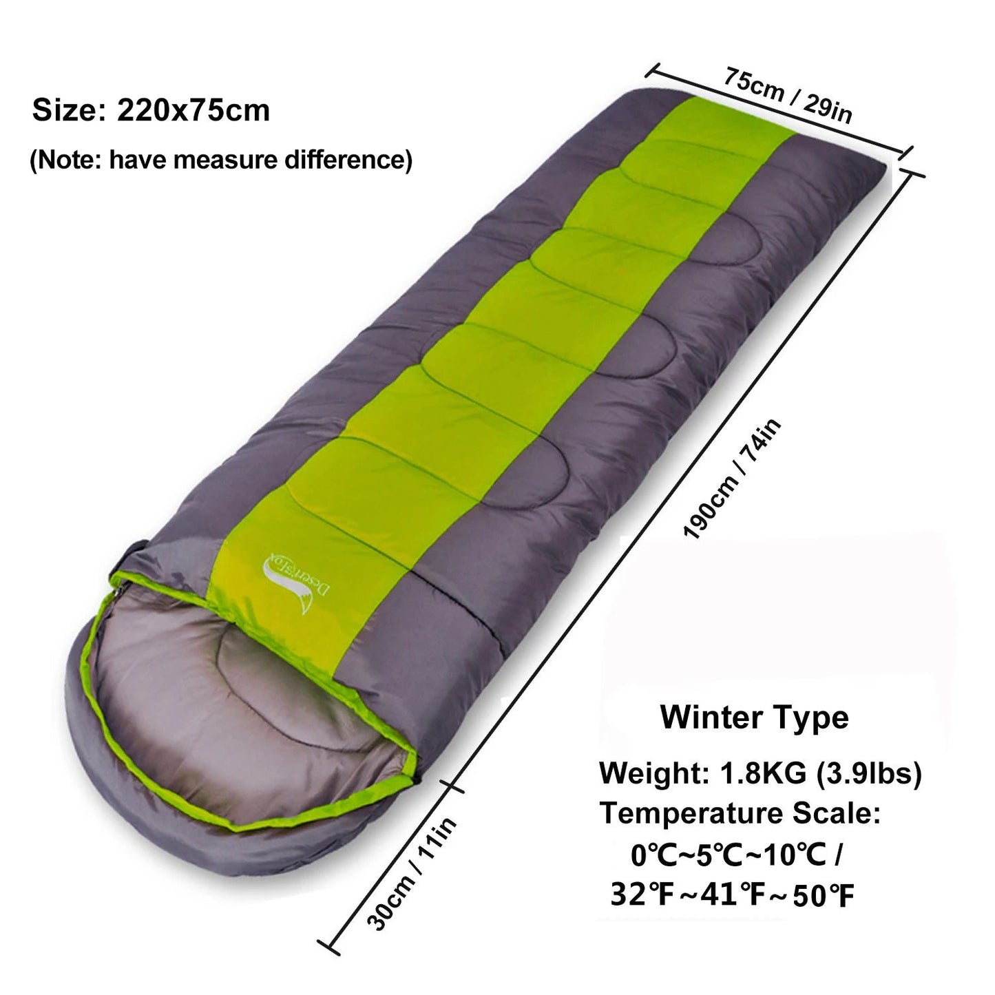 SAC DE COUCHAGE LEGER - Camping Vacances
