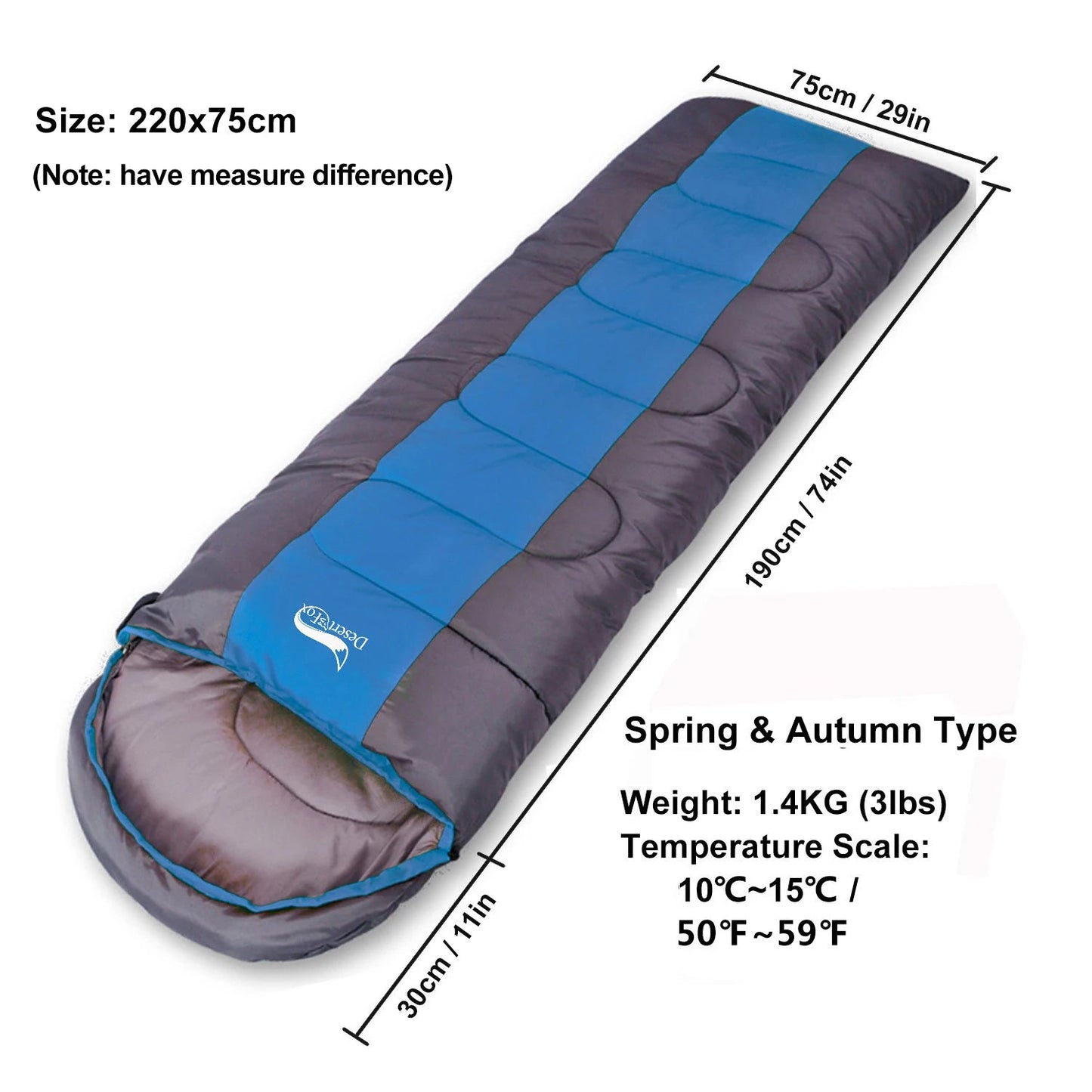 SAC DE COUCHAGE LEGER - Camping Vacances