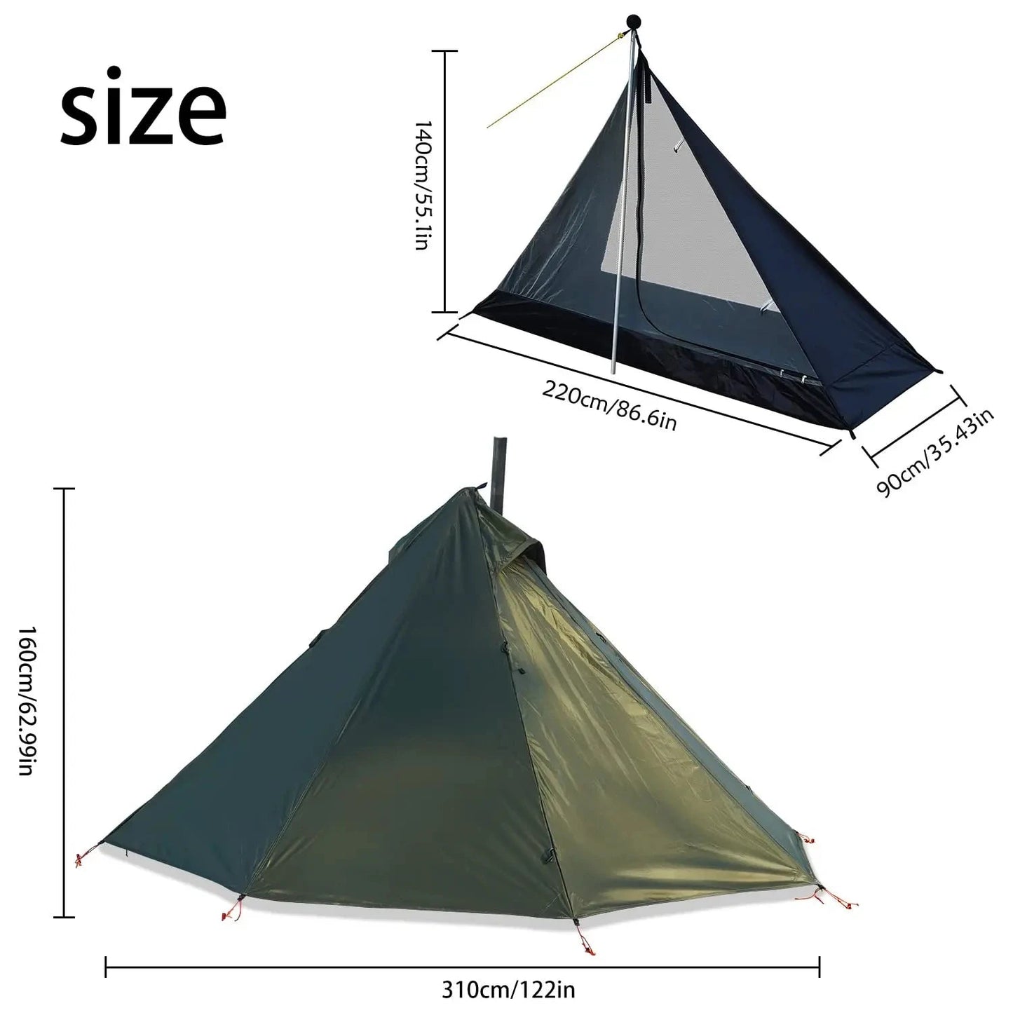 TENTE TIPI - Camping Vacances