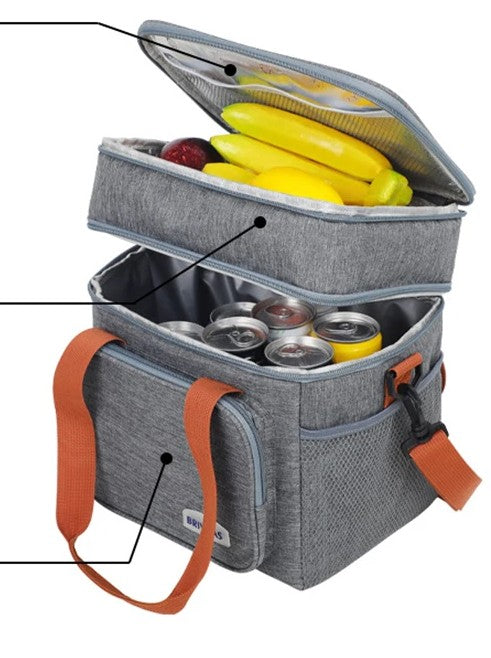 Sac isotherme deux étages