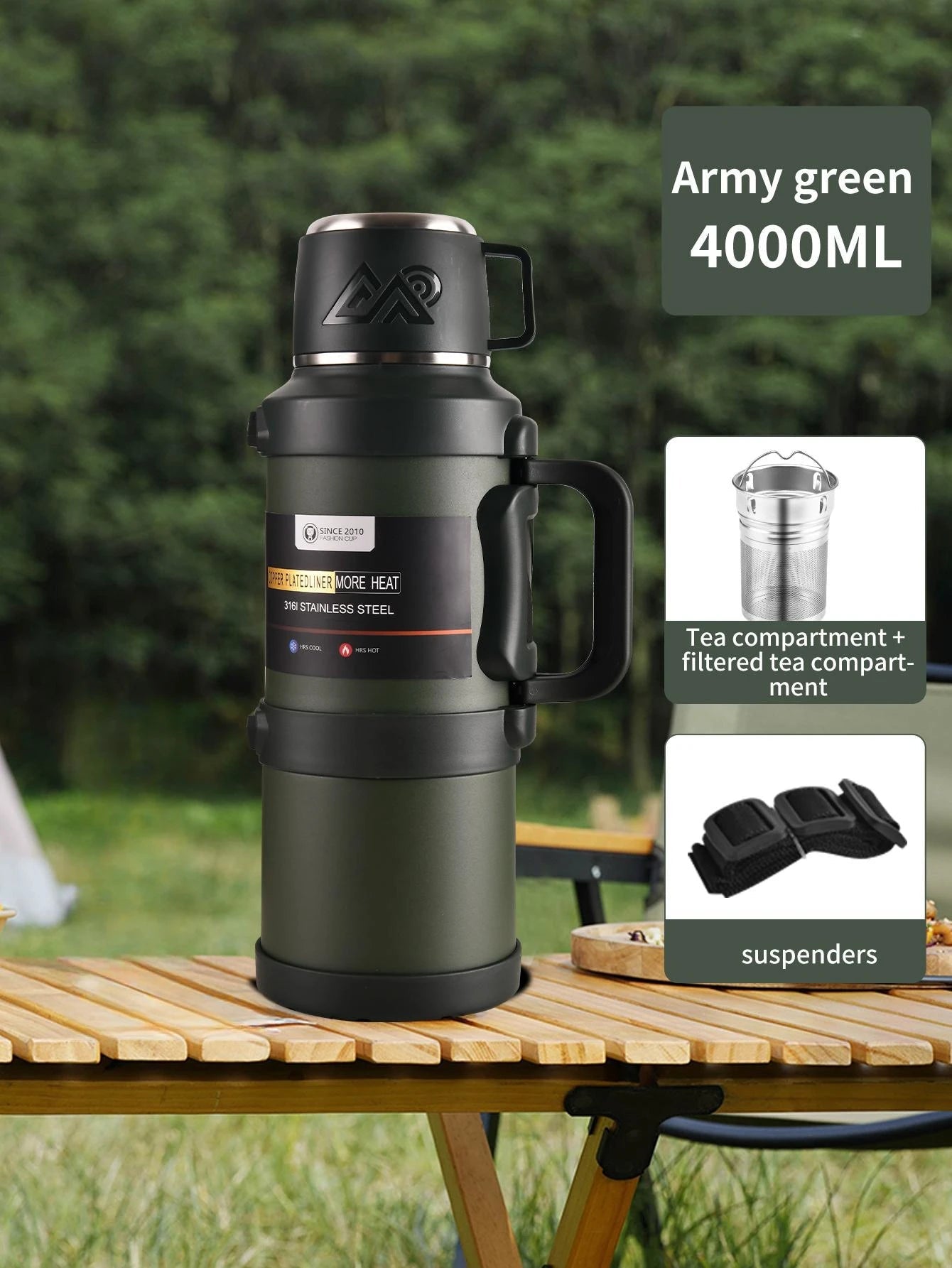BOUTEILLE ISOTHERME - Camping Vacances