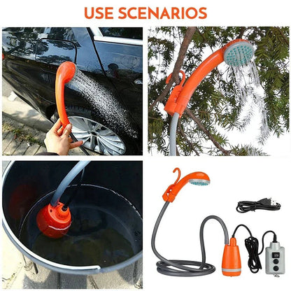 DOUCHE CAMPING - Pompe rechargeable - Camping Vacances