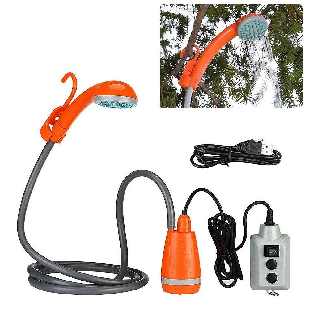 DOUCHE CAMPING - Pompe rechargeable - Camping Vacances