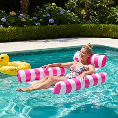 FAUTEUIL GONFLABLE PISCINE - Camping Vacances