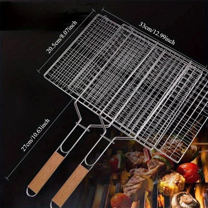 GRILLE BARBECUE | Robuste Antiadhésive - Camping Vacances