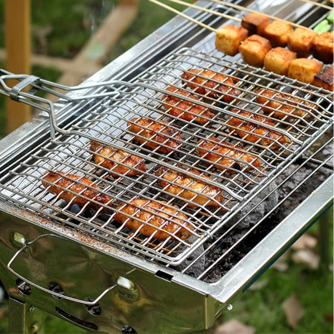 GRILLE BARBECUE | Robuste Antiadhésive - Camping Vacances