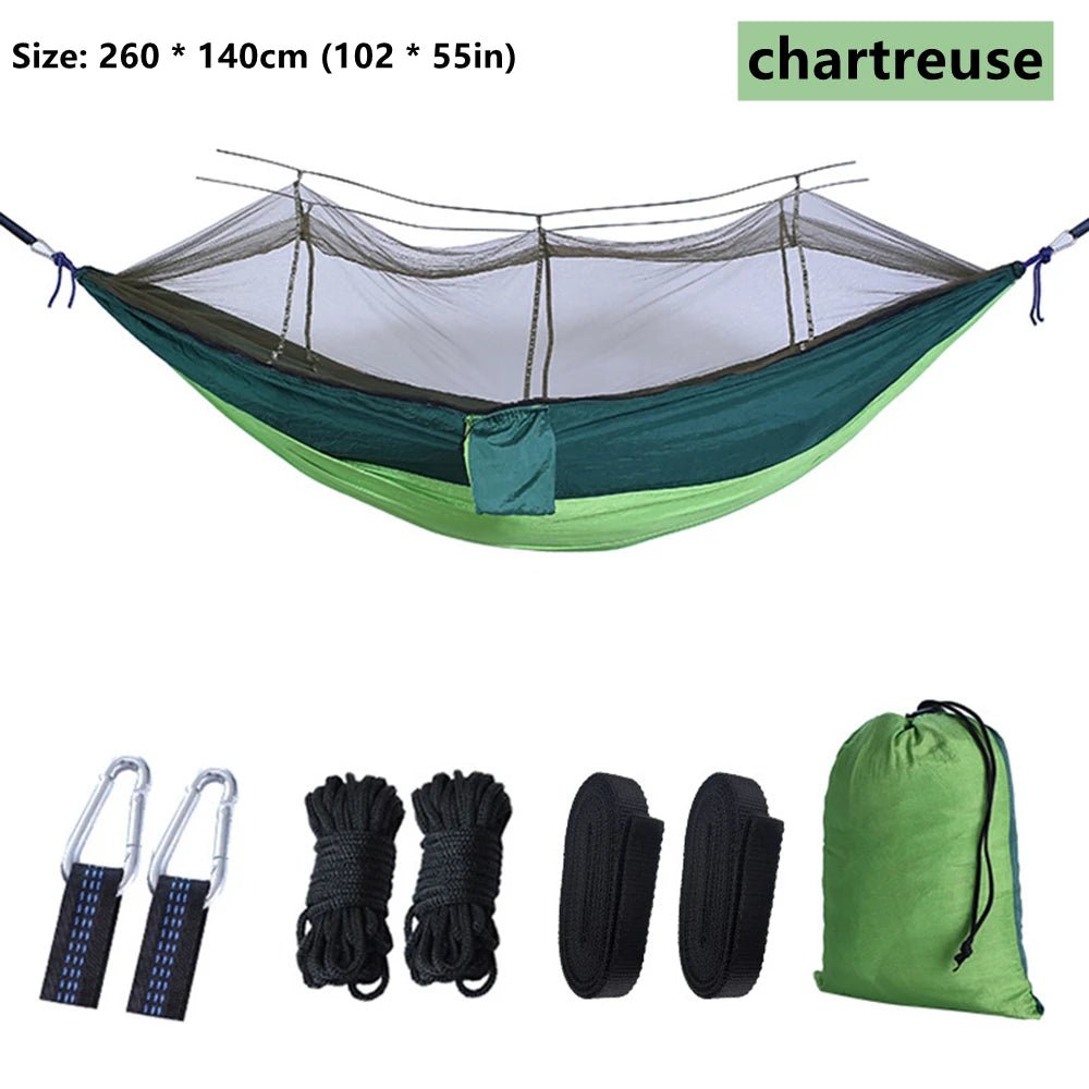 HAMAC MOUSTIQUAIRE | Ultra - léger - Camping Vacances