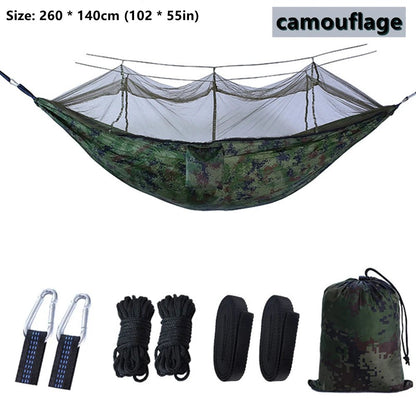 HAMAC MOUSTIQUAIRE | Ultra - léger - Camping Vacances