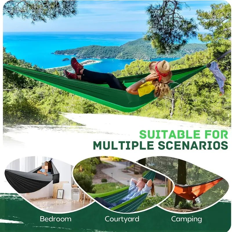 HAMAC SUSPENDU | Ultra - confortable - Camping Vacances