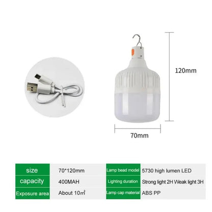 LAMPE RECHARGEABLE - Camping Vacances