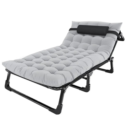 LIT DE CAMP AVEC MATELAS - Camping Vacances