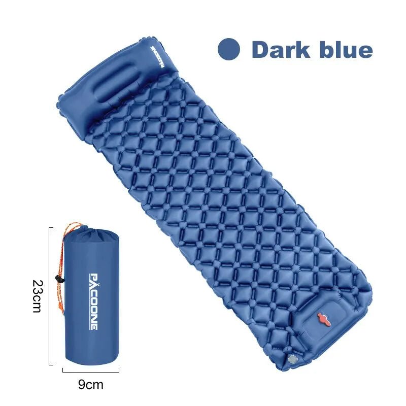 MATELAS GONFLABLE 1 personne | Camping Confort - Camping Vacances