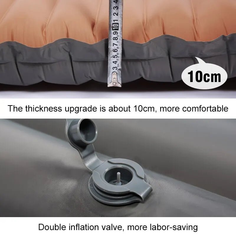 MATELAS GONFLABLE 1 personne | Confort Camping - Camping Vacances
