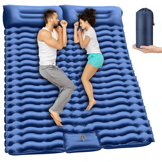 MATELAS GONFLABLE 2 PERSONNES - Camping Vacances