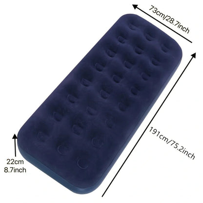 MATELAS GONFLABLE 2 personnes | Gonflage Rapide - Camping Vacances