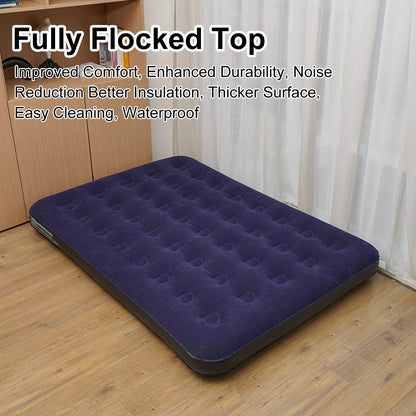 MATELAS GONFLABLE 2 PERSONNES | Ultra Confort - Camping Vacances