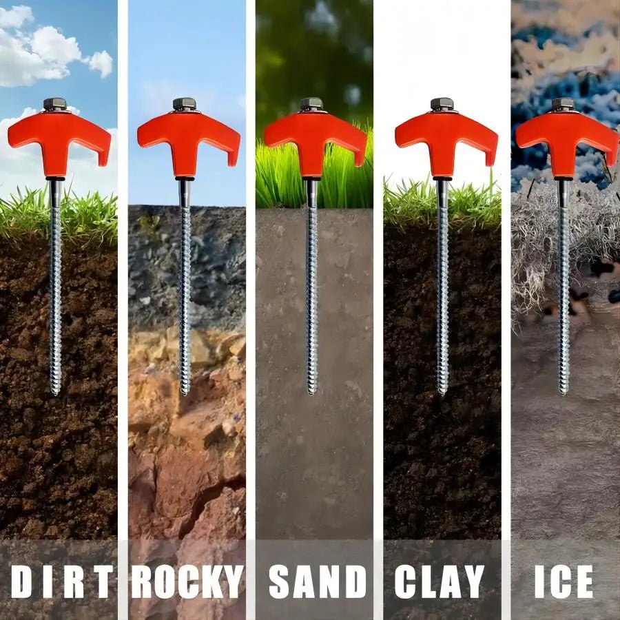 PIQUET DE TENTE A VISSER - Camping Vacances