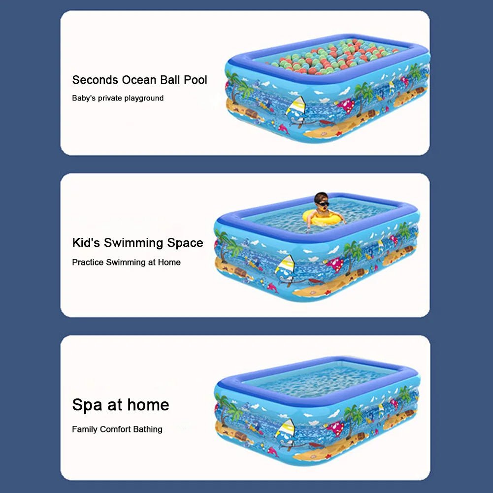 PISCINE GONFLABLE | Familiale espace - Camping Vacances
