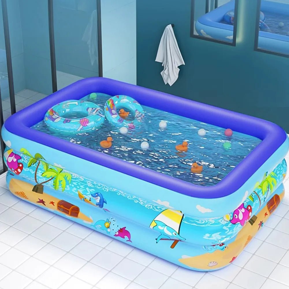 PISCINE GONFLABLE | Familiale espace - Camping Vacances
