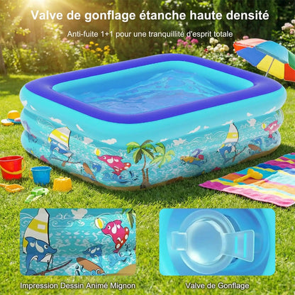 PISCINE GONFLABLE | Familiale espace - Camping Vacances