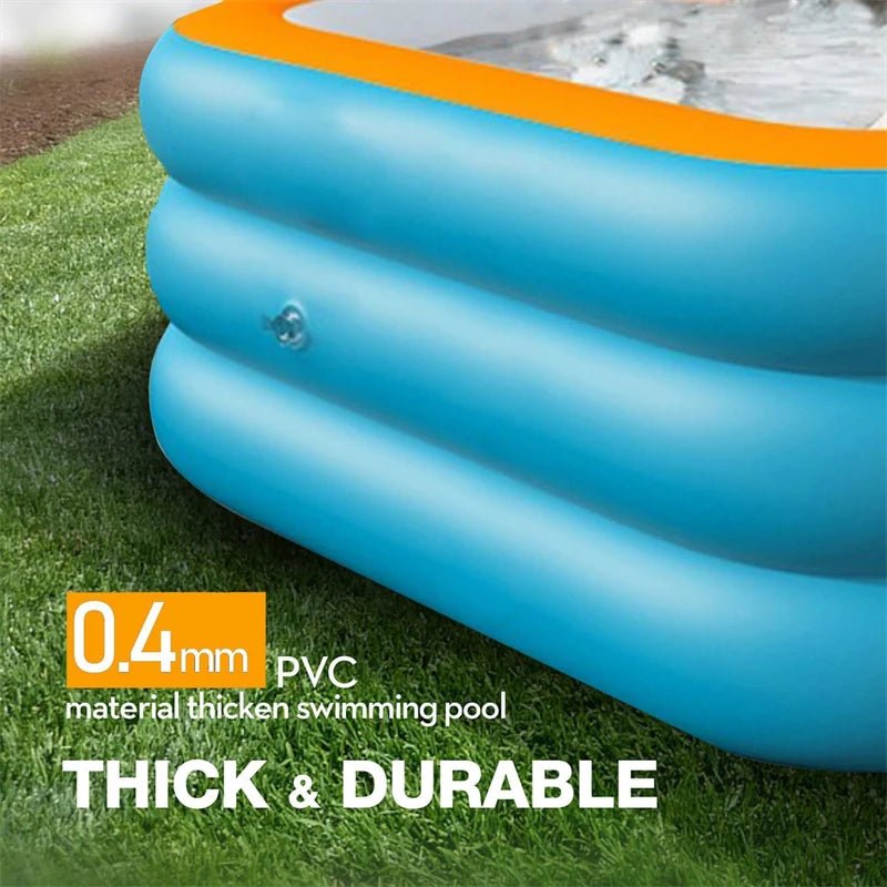 PISCINE GONFLABLE | familiale rafraichissante - Camping Vacances