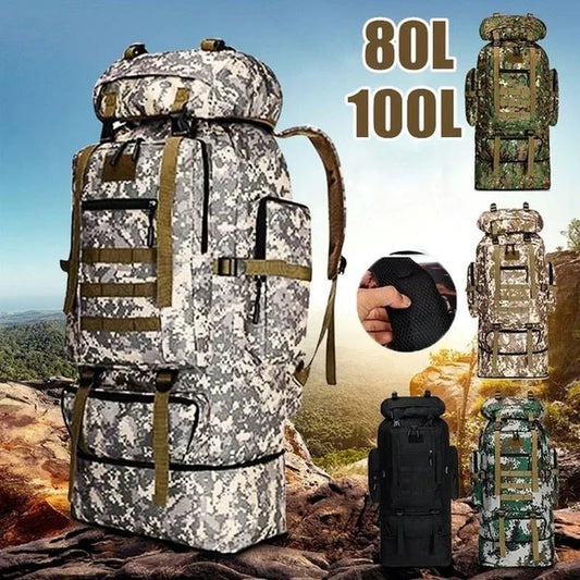 SAC A DOS HOMME 80L/100L - Camping Vacances