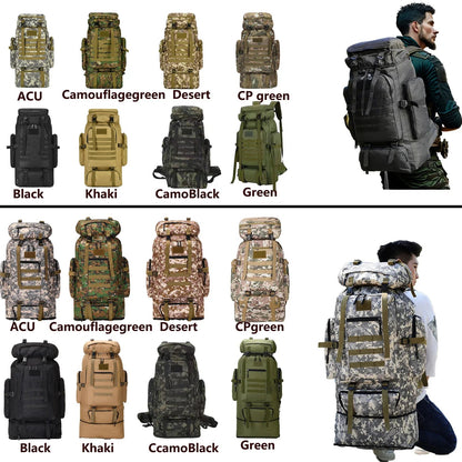 SAC A DOS HOMME 80L/100L - Camping Vacances