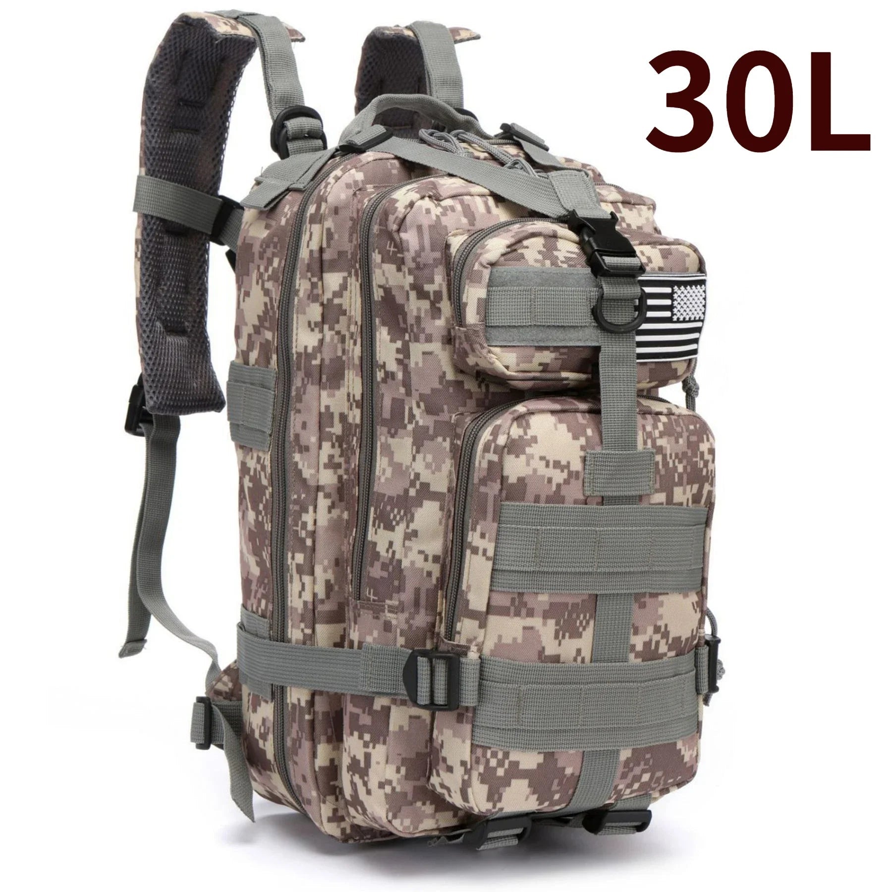 SAC A DOS MILITAIRE - Camping Vacances