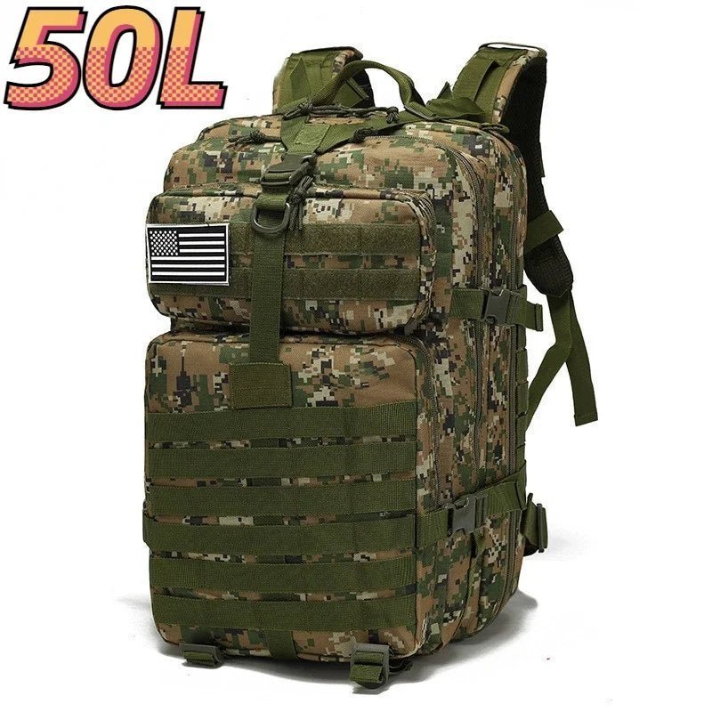 SAC A DOS MILITAIRE - Camping Vacances