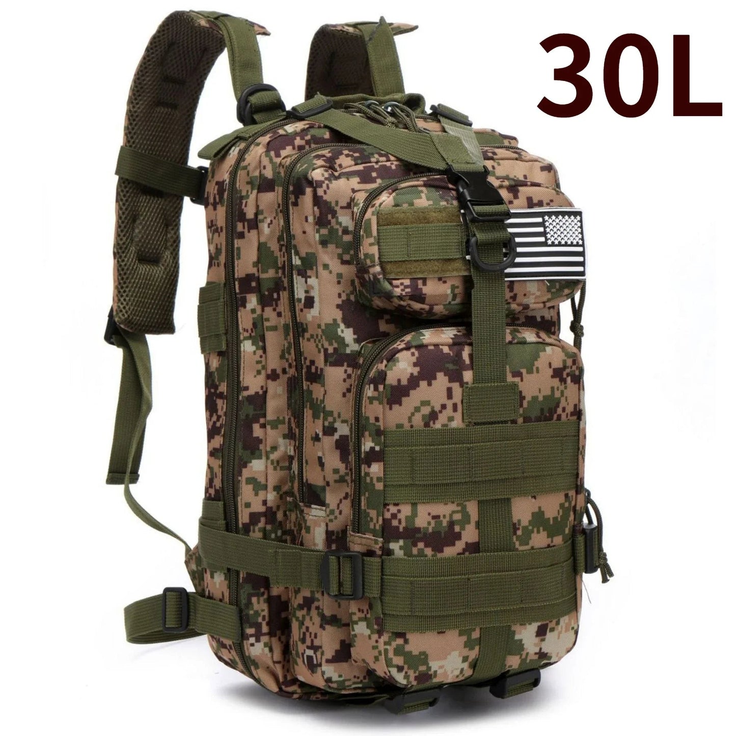 SAC A DOS MILITAIRE - Camping Vacances