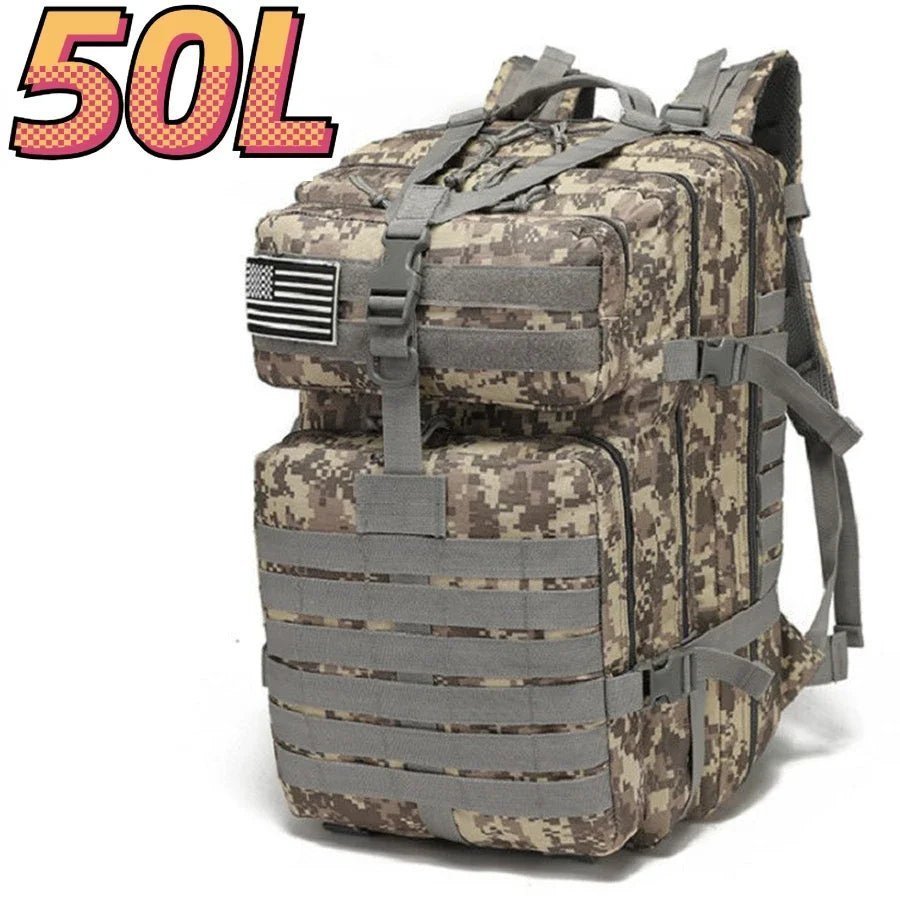 SAC A DOS MILITAIRE - Camping Vacances