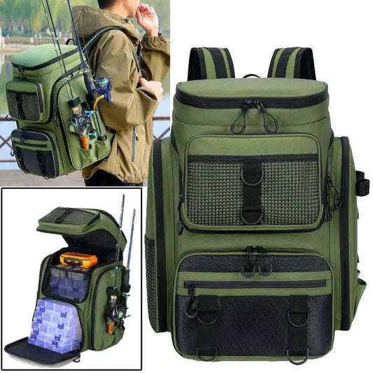 SAC A DOS POUR LA PECHE - Camping Vacances
