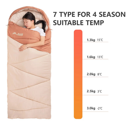 SAC DE COUCHAGE COTON - Camping Vacances