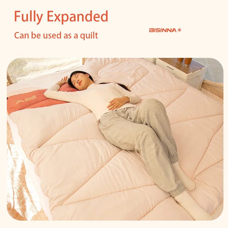 SAC DE COUCHAGE COTON - Camping Vacances