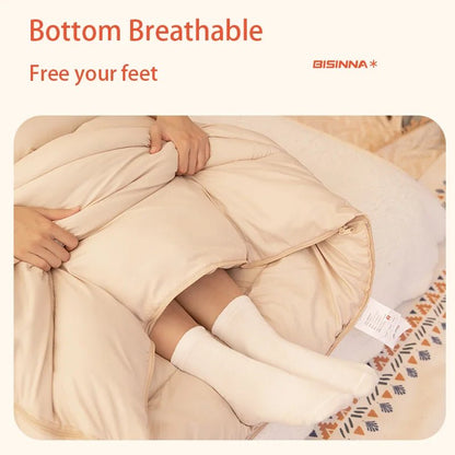 SAC DE COUCHAGE COTON - Camping Vacances