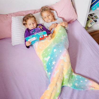 SAC DE COUCHAGE | enfant sirene - Camping Vacances