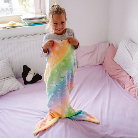 SAC DE COUCHAGE | enfant sirene - Camping Vacances