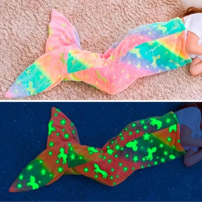 SAC DE COUCHAGE | enfant sirene - Camping Vacances