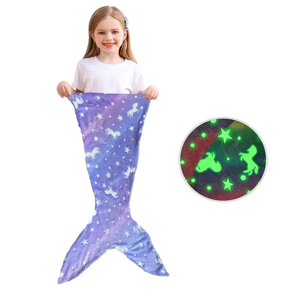 SAC DE COUCHAGE | enfant sirene - Camping Vacances
