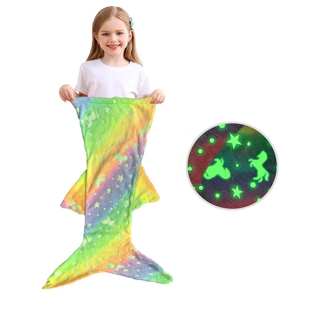 SAC DE COUCHAGE | enfant sirene - Camping Vacances
