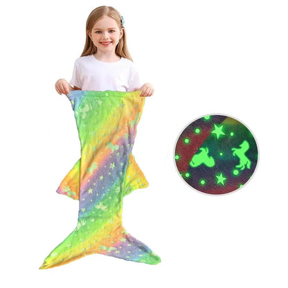 SAC DE COUCHAGE | enfant sirene - Camping Vacances